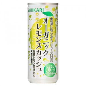 ヒカリオーガニックレモンスカッシュ　250ml