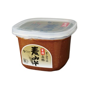 オーサワの有機立科麦みそ(650g)