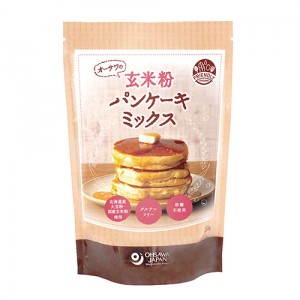 オーサワの玄米粉パンケーキミックス（200g)　　